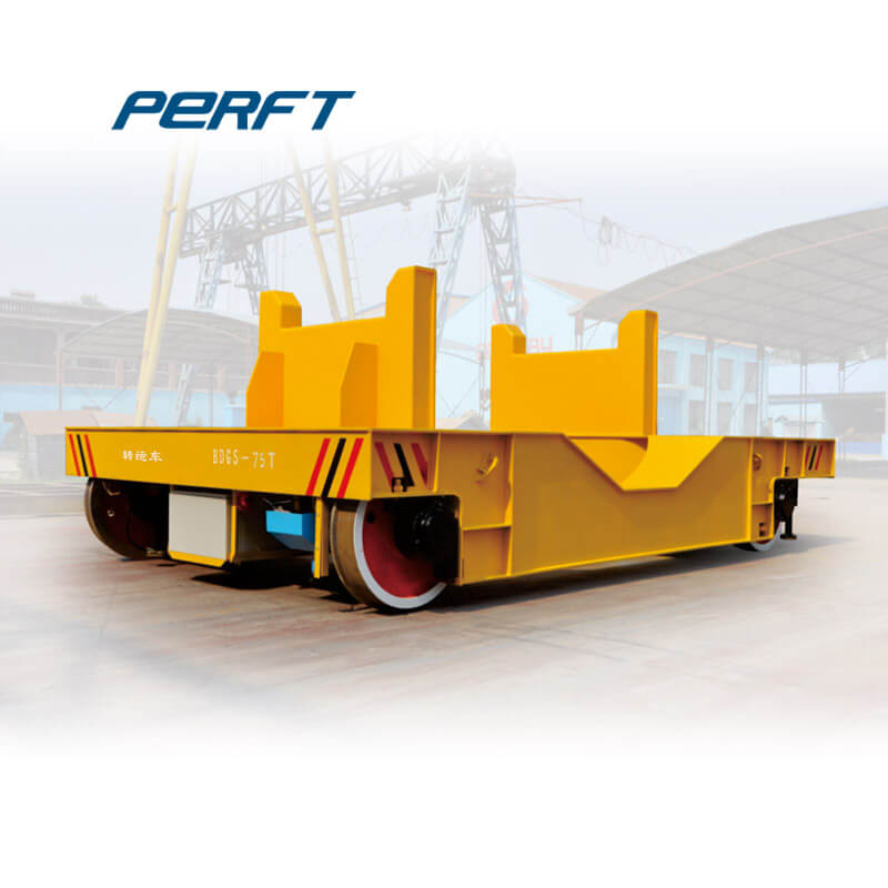 120 ton electric transfer trolley in steel industry-Perfect 